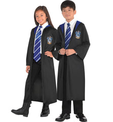 Kids' Harry Potter Ravenclaw Robe, Blue/Black, Assorted Sizes, Costume Accessory