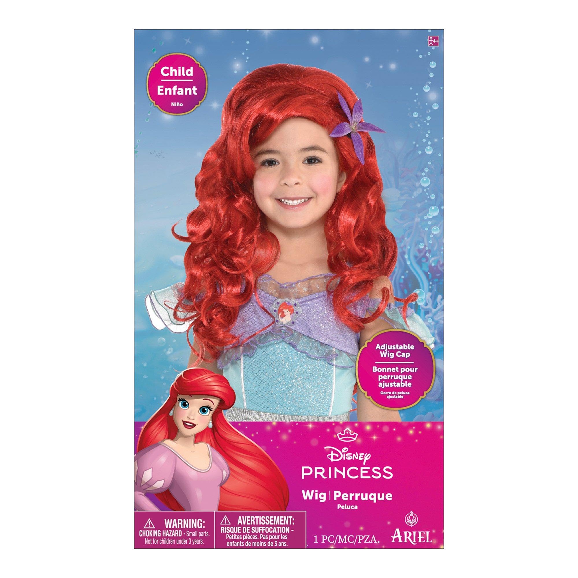 Ariel Child Wig - Disney Princess Costume Accessory
