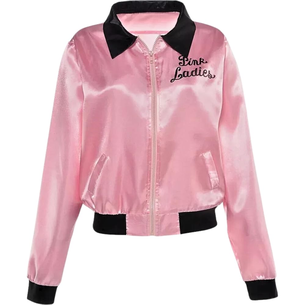 Grease Pink Ladies Jacket - Adult Costume Accessory