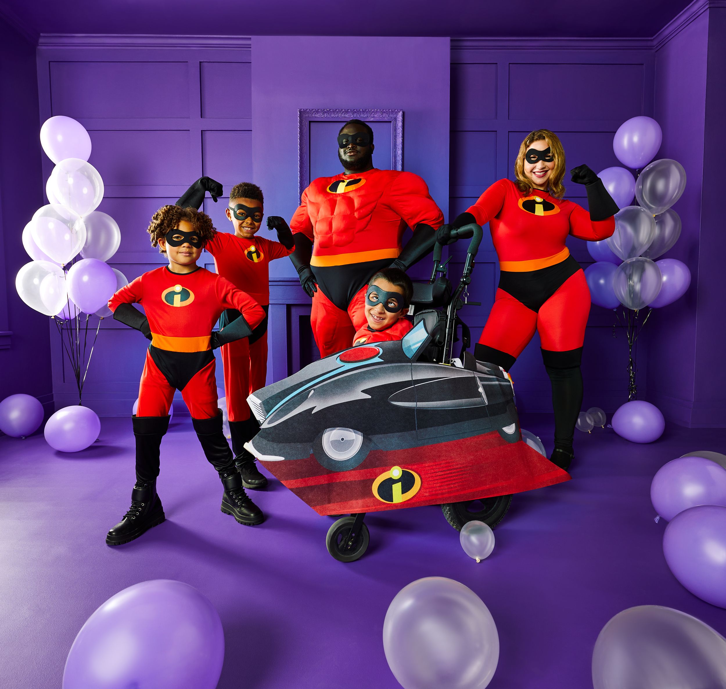 Toddler Disney Pixar Incredibles Dash Costume, Assorted Sizes