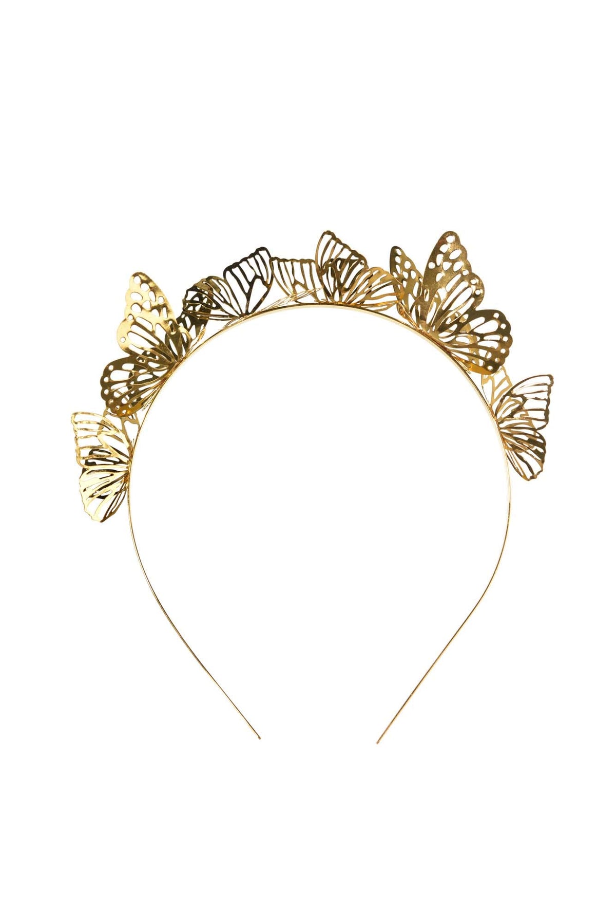 Golden Butterfly Headband