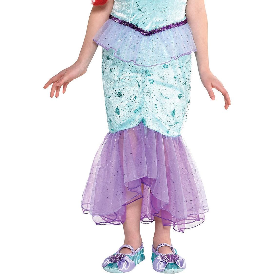 Toddler & Kids' Disney The Little Mermaid Ariel Dress, Child Small 4-6