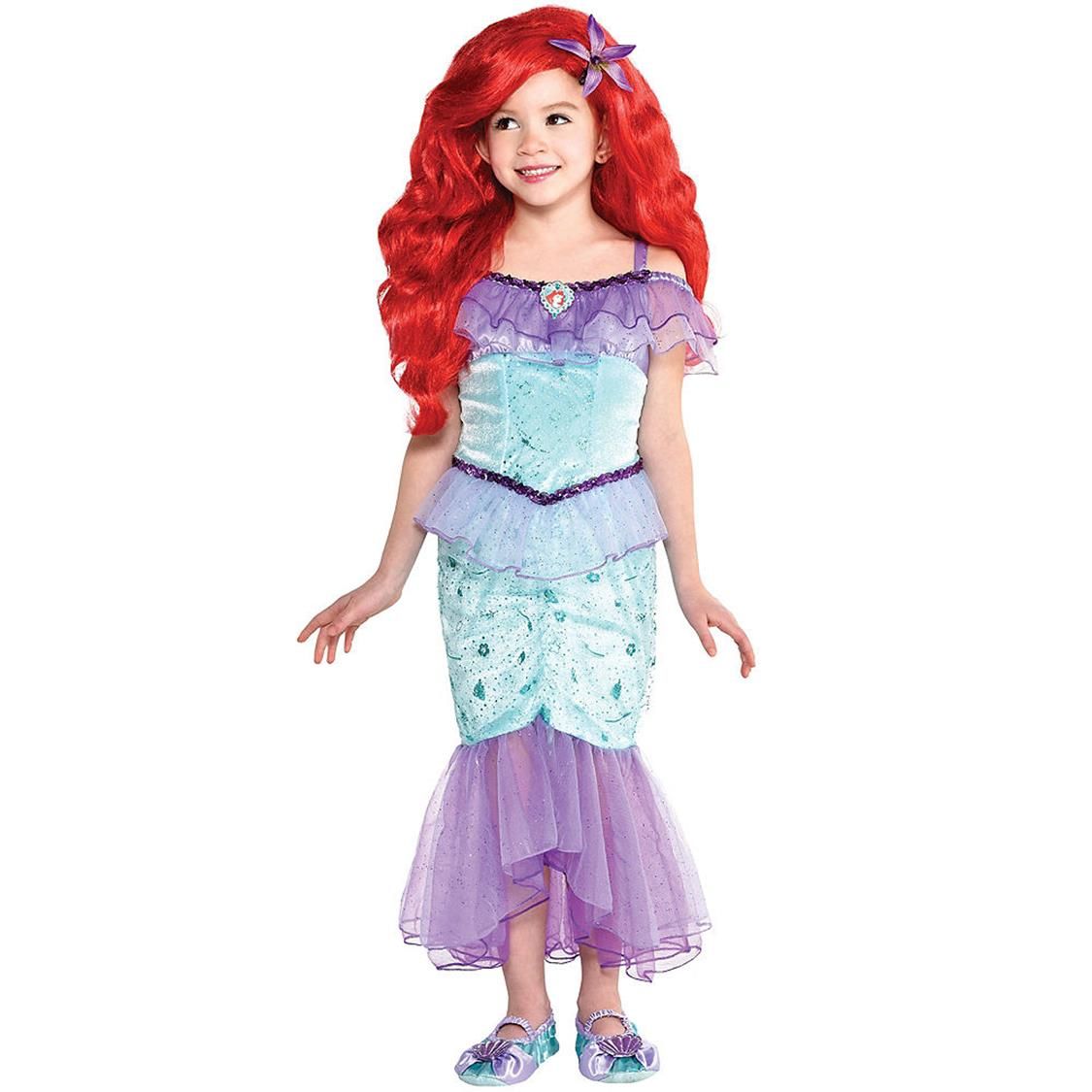 Disney The Little Mermaid Ariel Princess Dress, Blue/Purple, Assorted Sizes