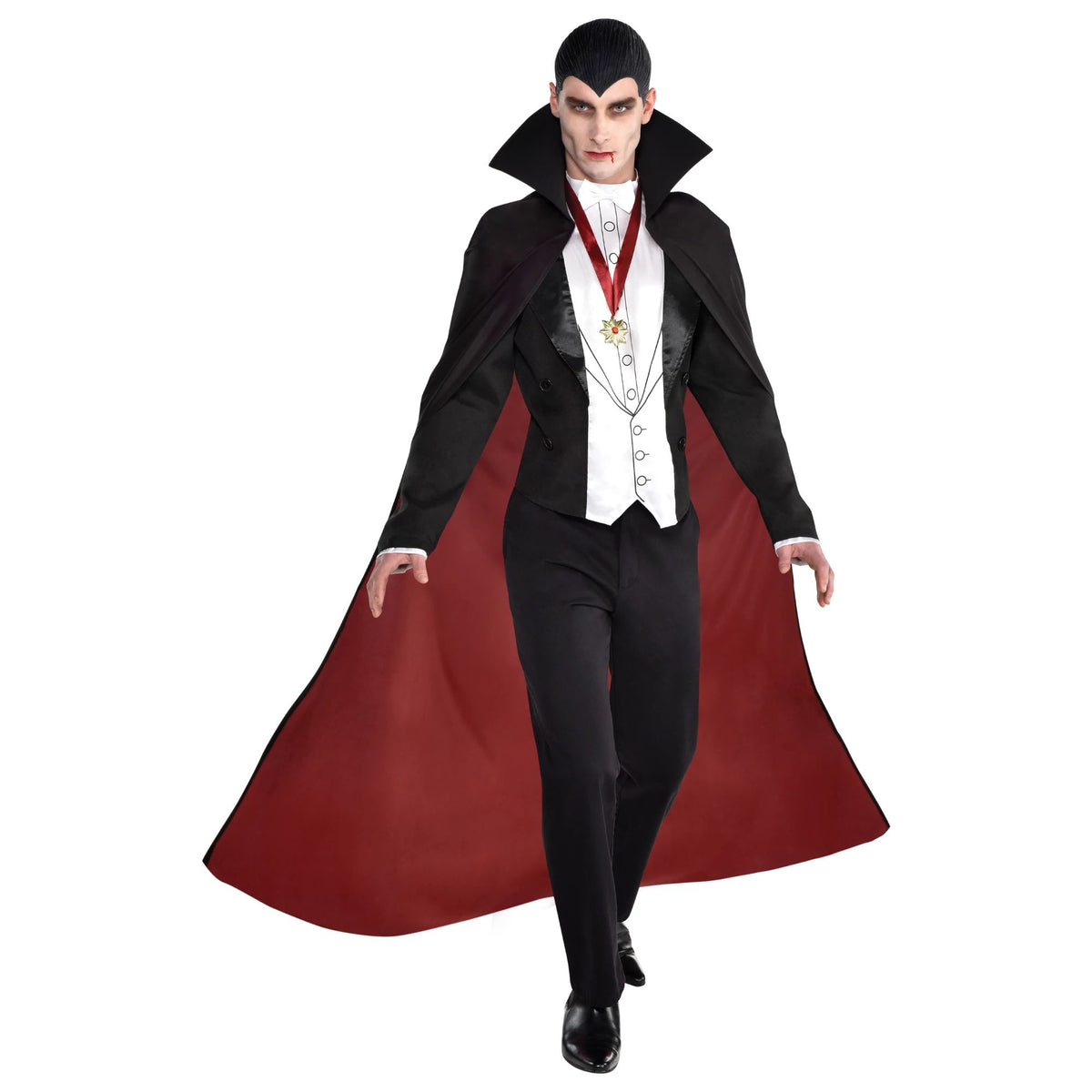 Classic Dracula Costume Cape Set