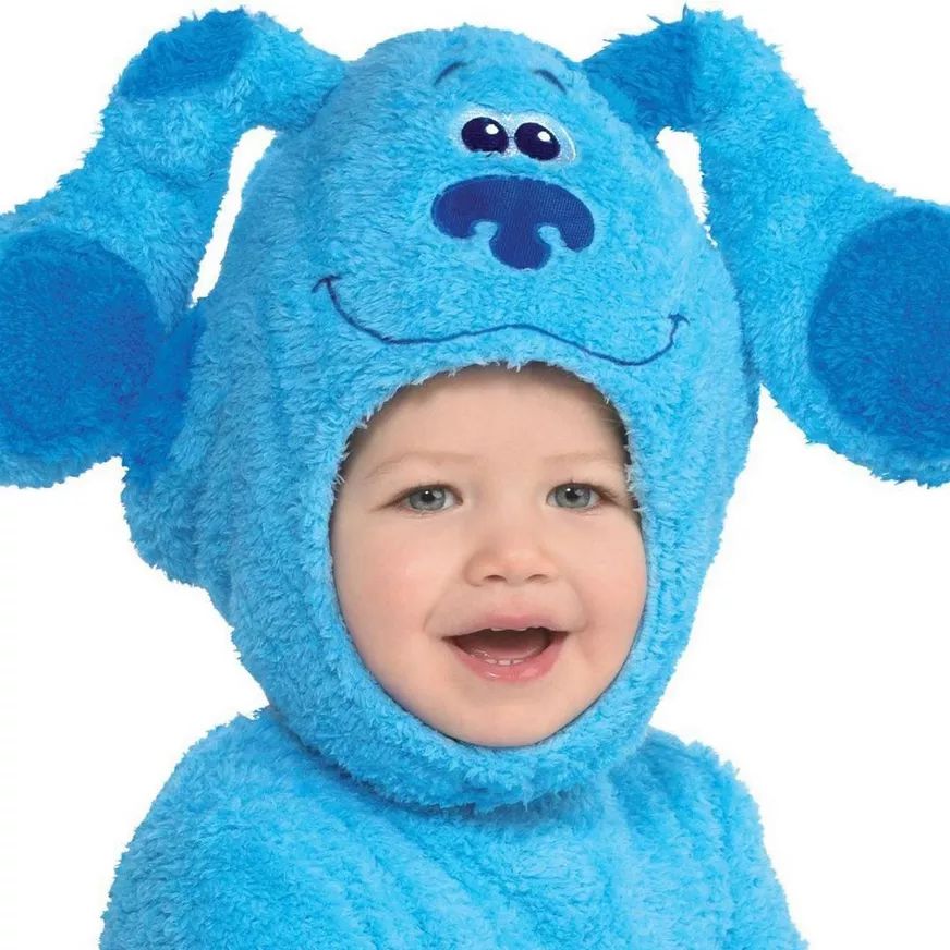 Toddler Nickelodeon Blue's CluesBlue Jumpsuit with Hood, Assorted Sizes