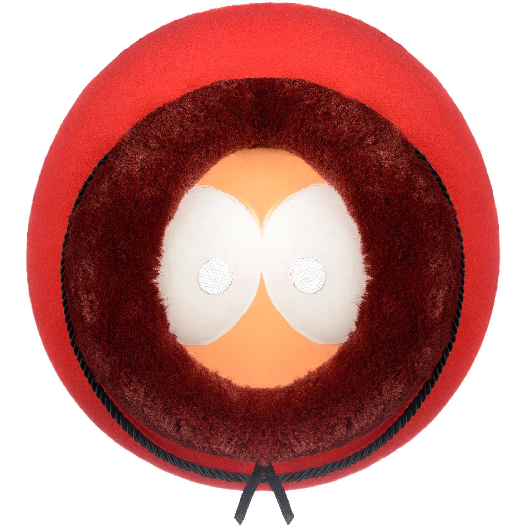 South Park Kenny McCormick Mask, One Size, Brown/Red