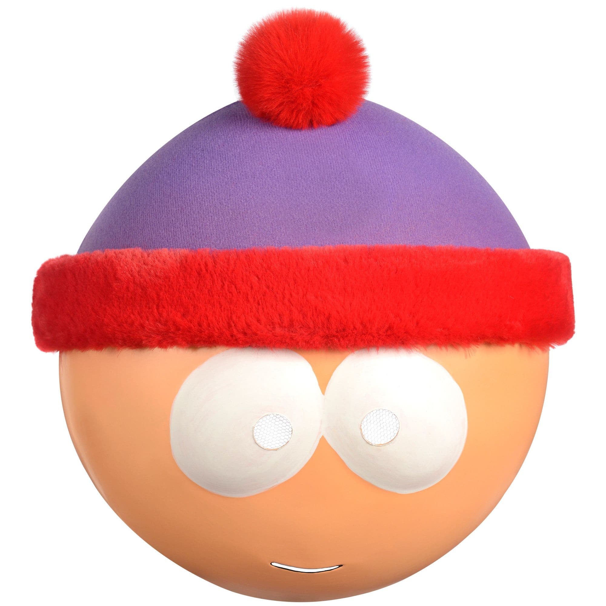 South Park Stan Marsh Face Mask, Purple/Red, One Size