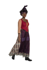 Women's Disney Hocus Pocus Mary Sanderson Red/Purple Dress Costume - Pack of 2