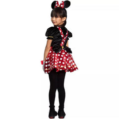 Disney Minnie Mouse Polka Dot Dress, Headband