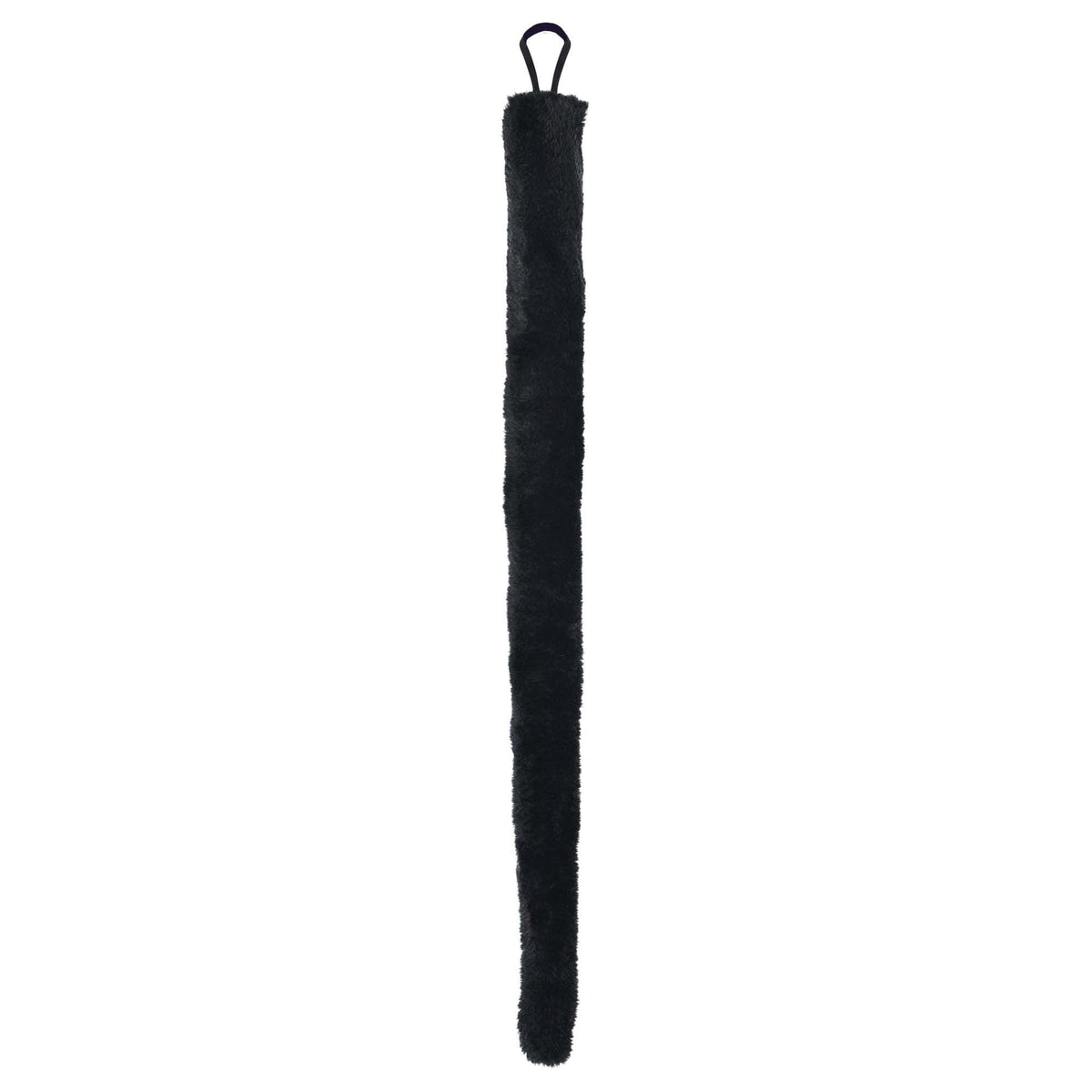 Cat or Mouse Fur Tail, Black, 19-in, Wearable Costume Accessory