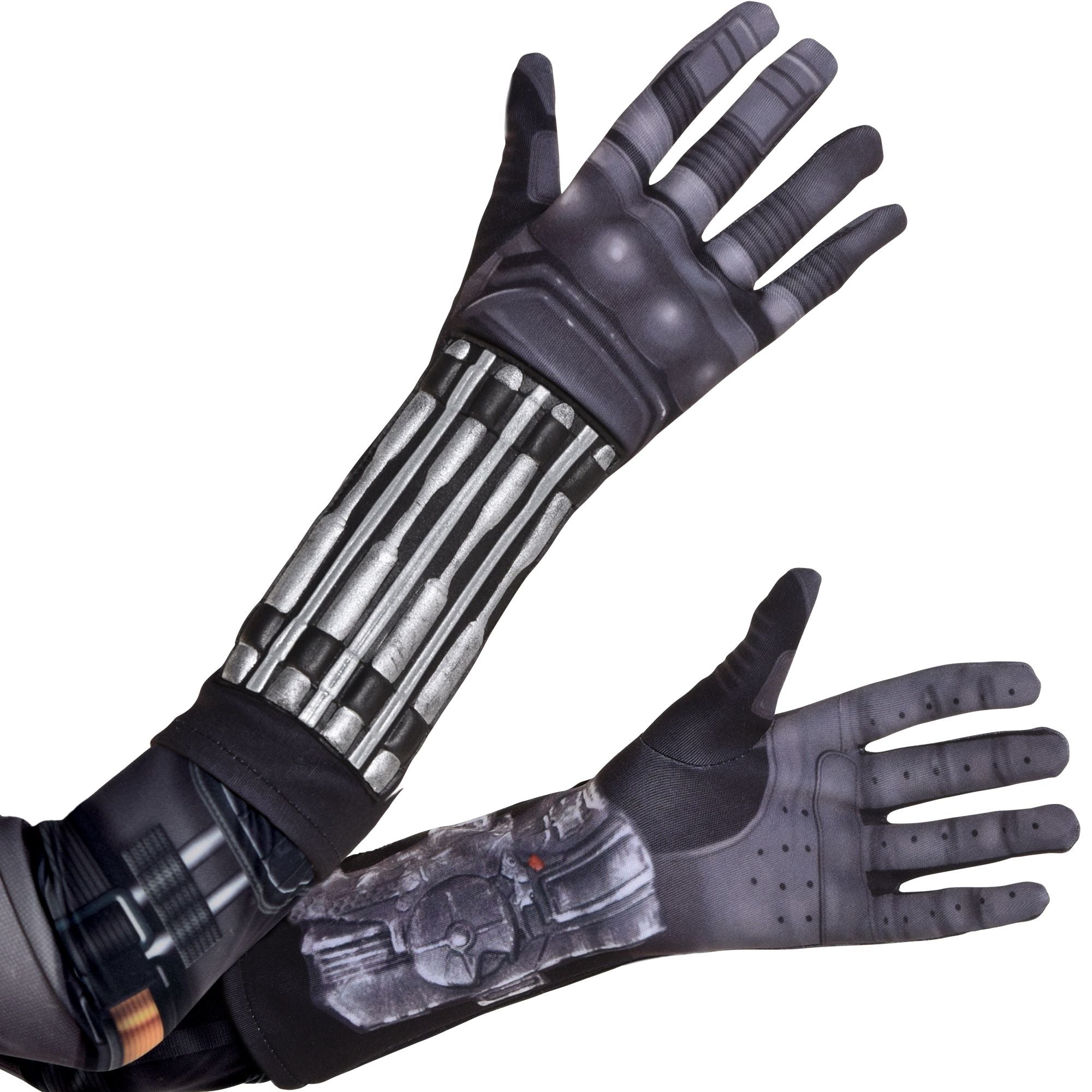 Kids' DC Batman Gloves, Black/Silver, One Size