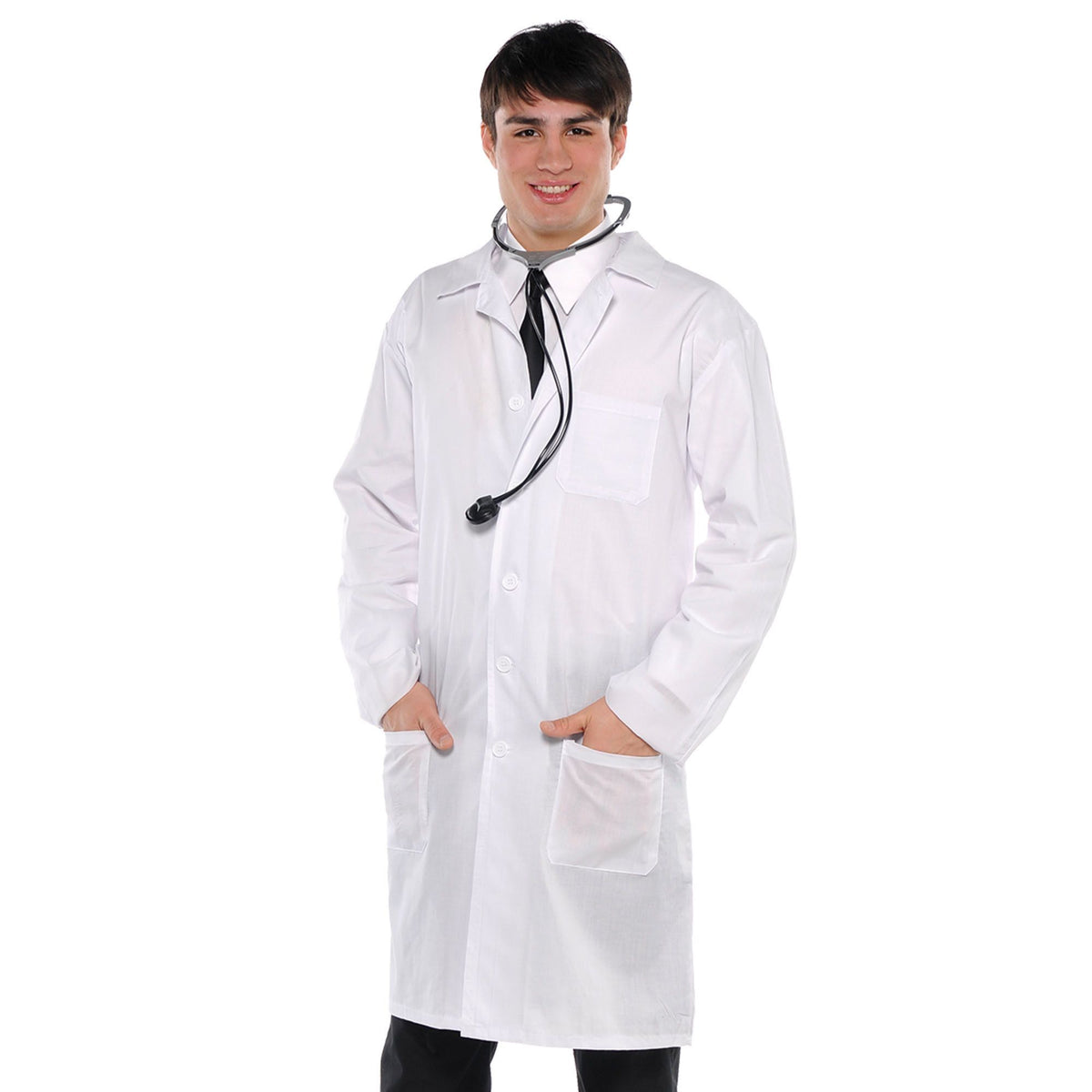 Doctor Lab Coat, White, One Size, Costume Accessory