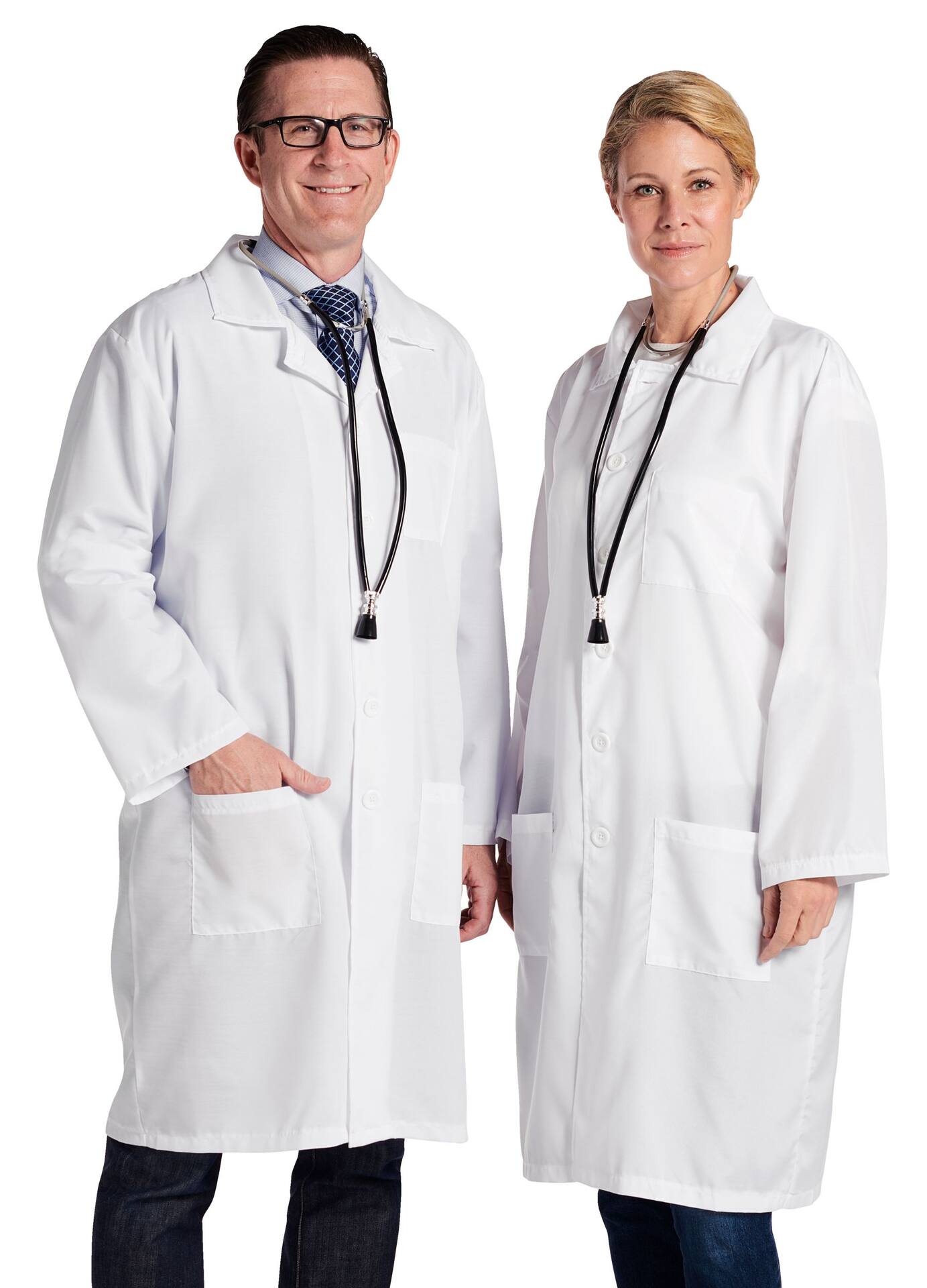 Doctor Lab Coat, White, One Size, Costume Accessory