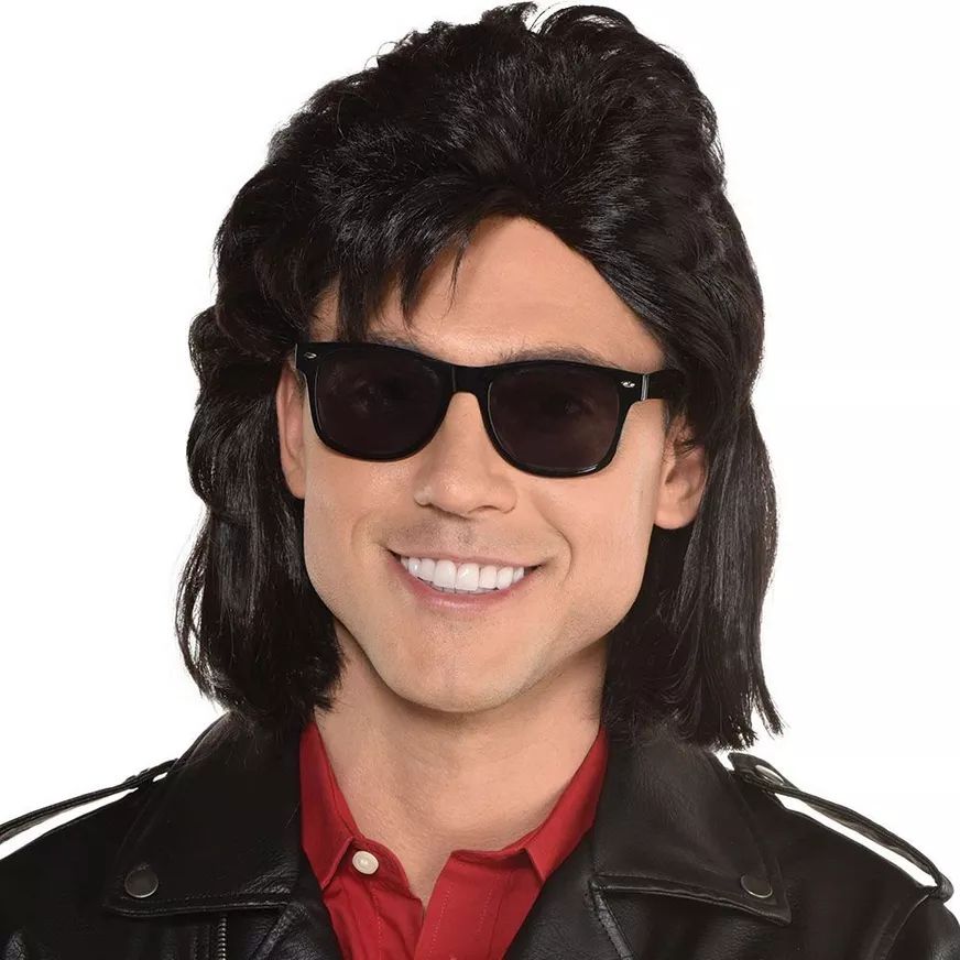 Uncle Popstar Costume Wig