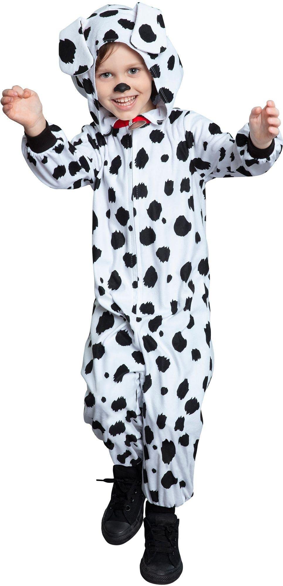 Zipster Boys Dalmatian Jumpsuit Costume