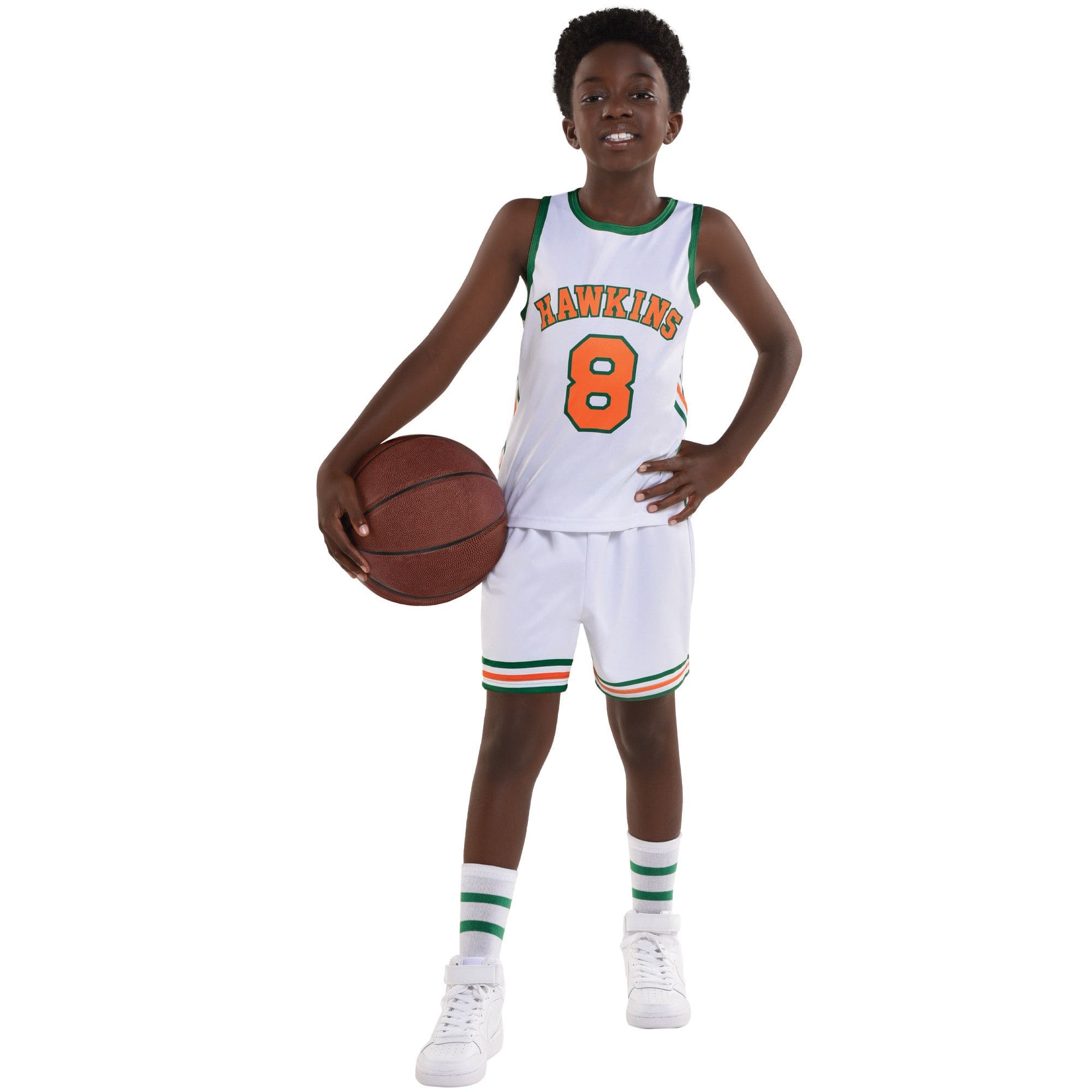 Child Stranger Things 4: Lucas Basketball Uniform