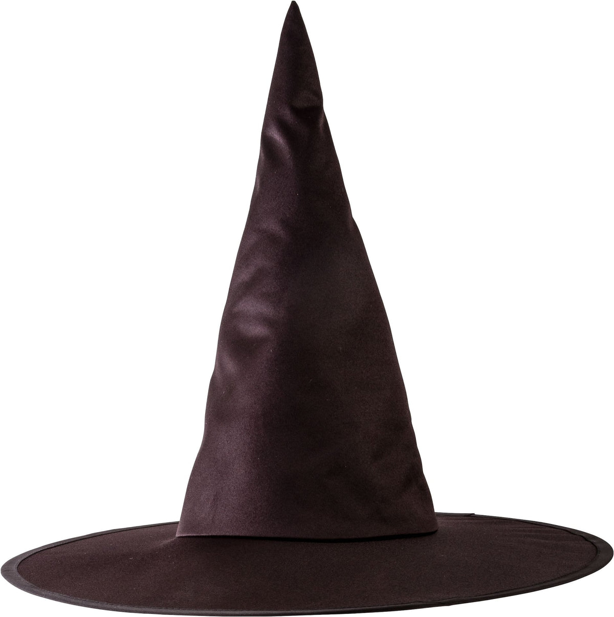 Witch Classic Pointy Hat, Black, One Size, Wearable Costume Accessory
