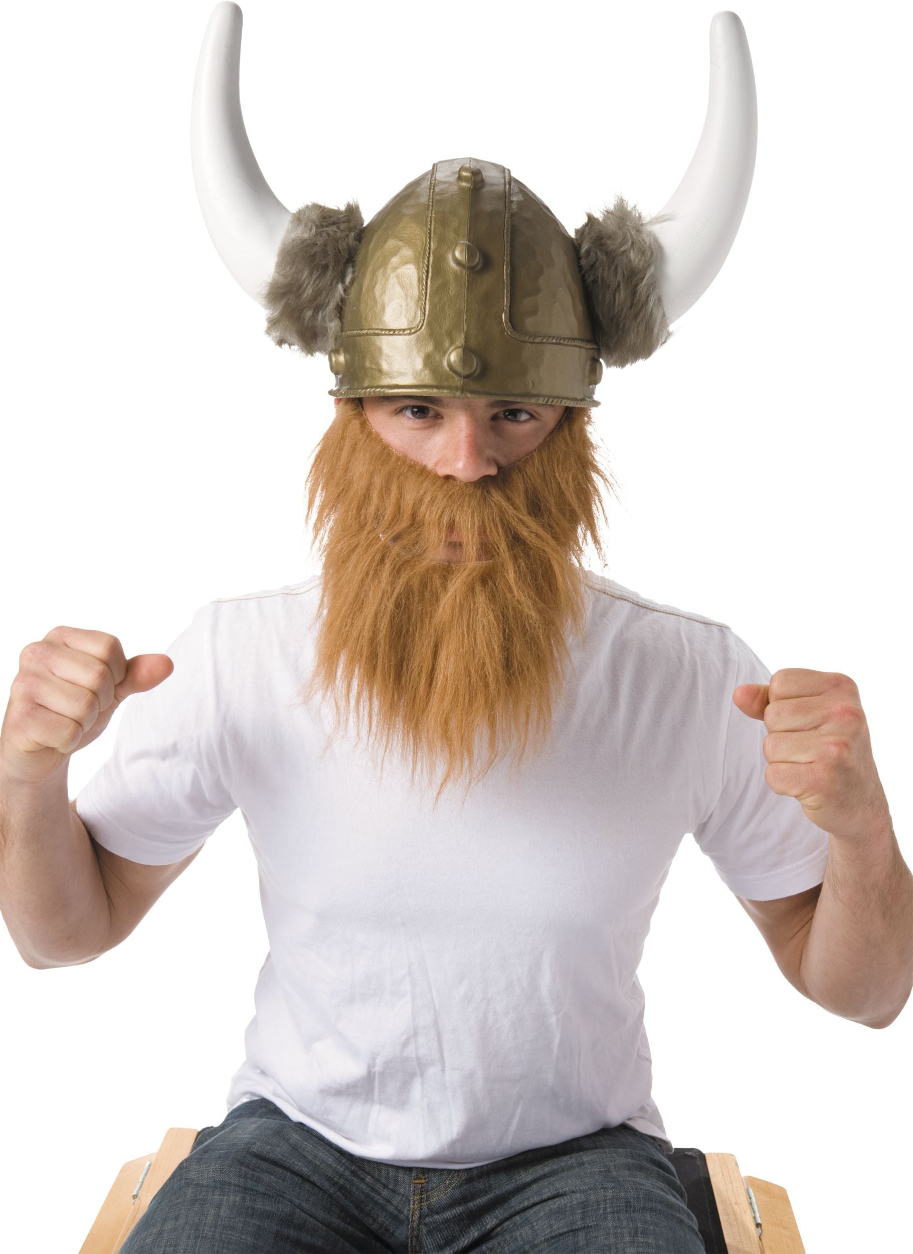 Red Viking Costume Beard