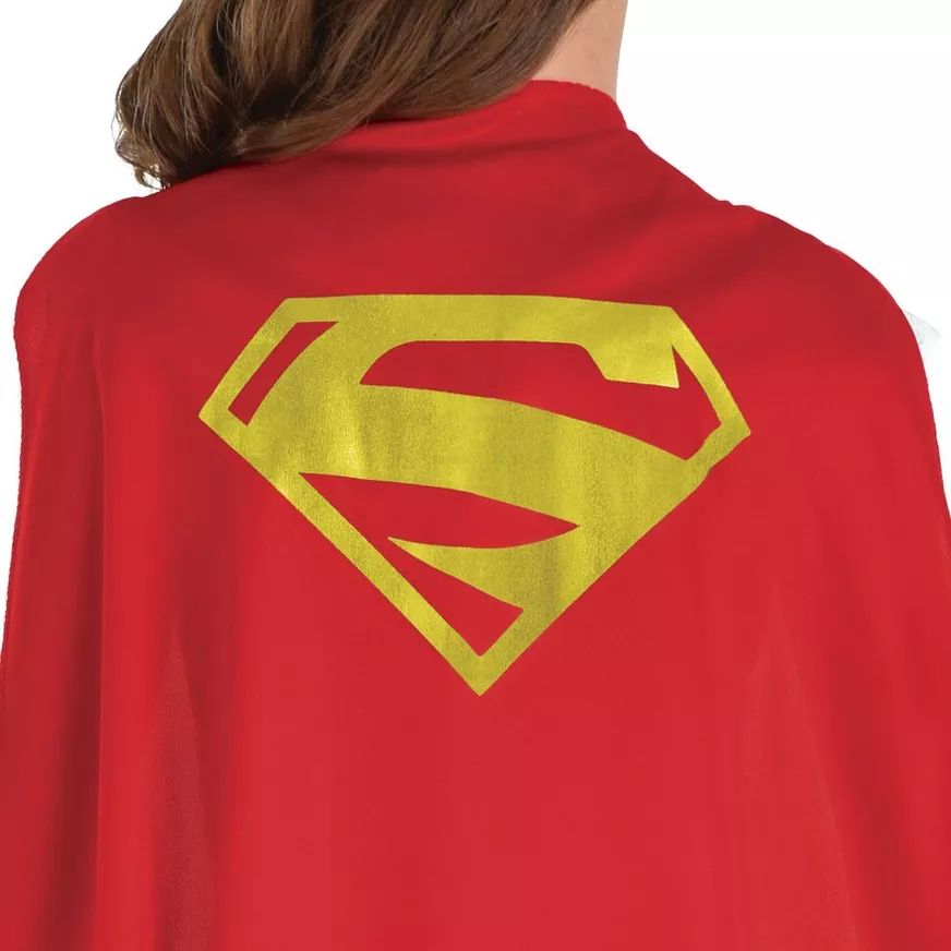 Kids' Supergirl Dress & Cape Costume