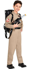 Kids' Ghostbusters Tan Jumpsuit Costume, Assorted Sizes