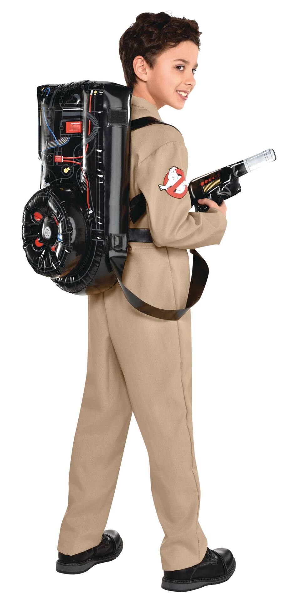 Kids' Ghostbusters Tan Jumpsuit Costume, Assorted Sizes