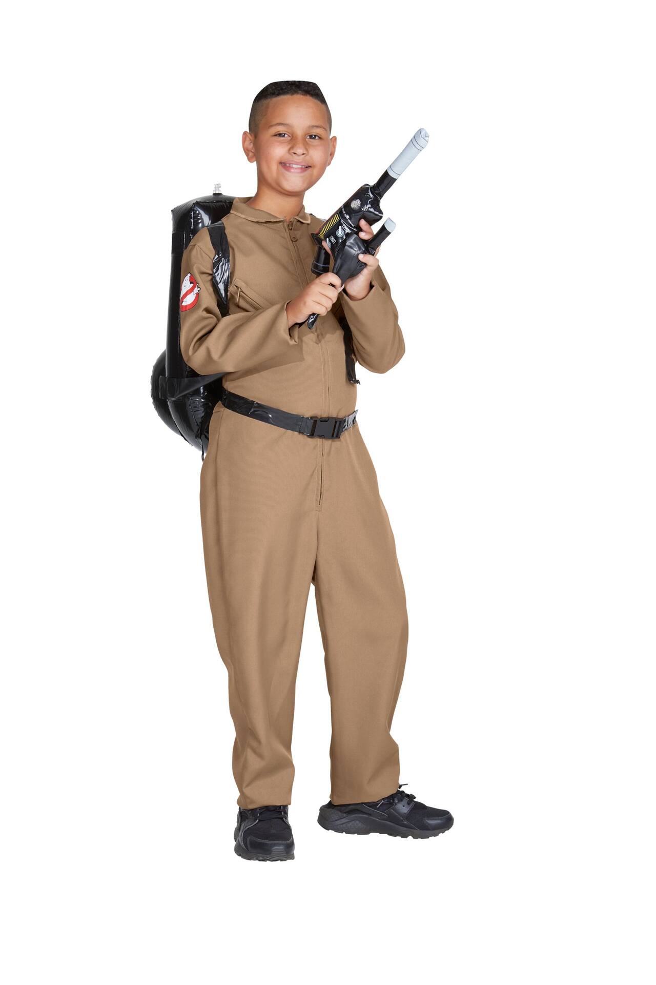 Kids' Ghostbusters Tan Jumpsuit Costume, Assorted Sizes