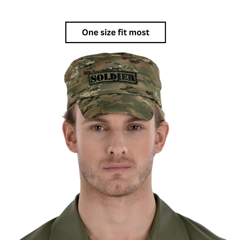 Unisex Soldier Hat Costume Accessory