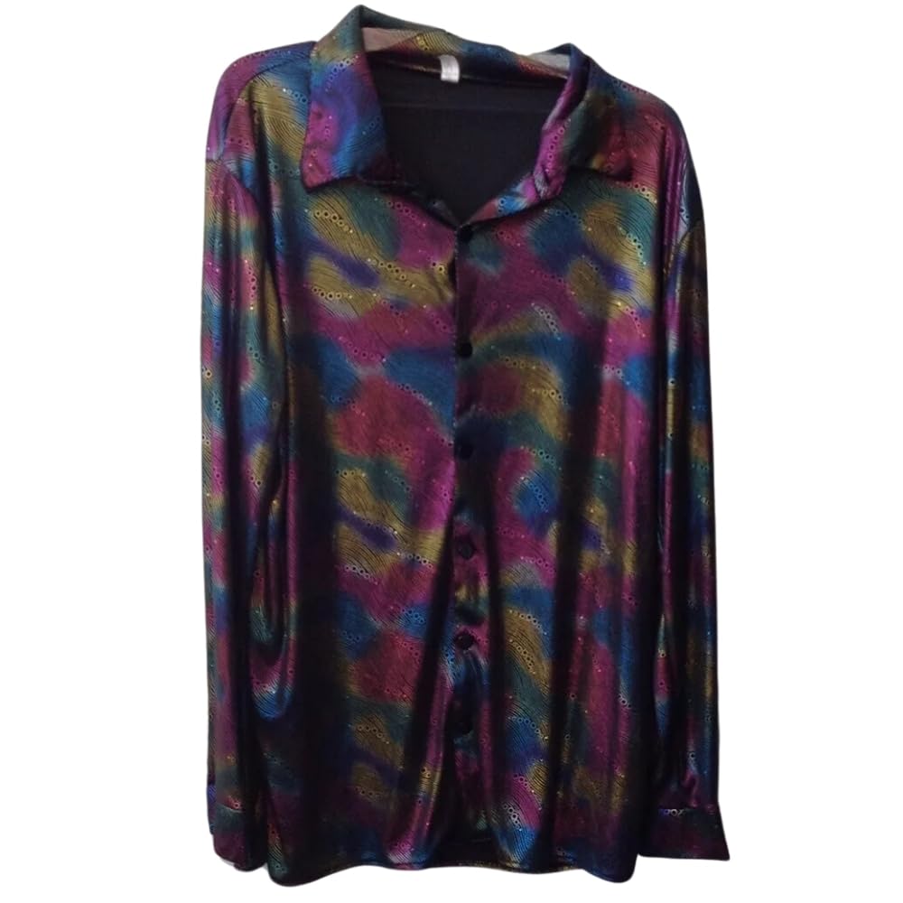 Men's Disco Shirt, Assorted Sizes