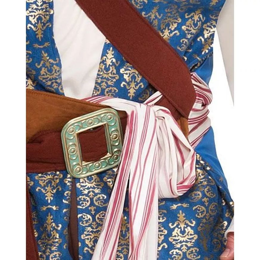 Men's Disney Jack Sparrow Costume, Blue/Brown, Plus Size