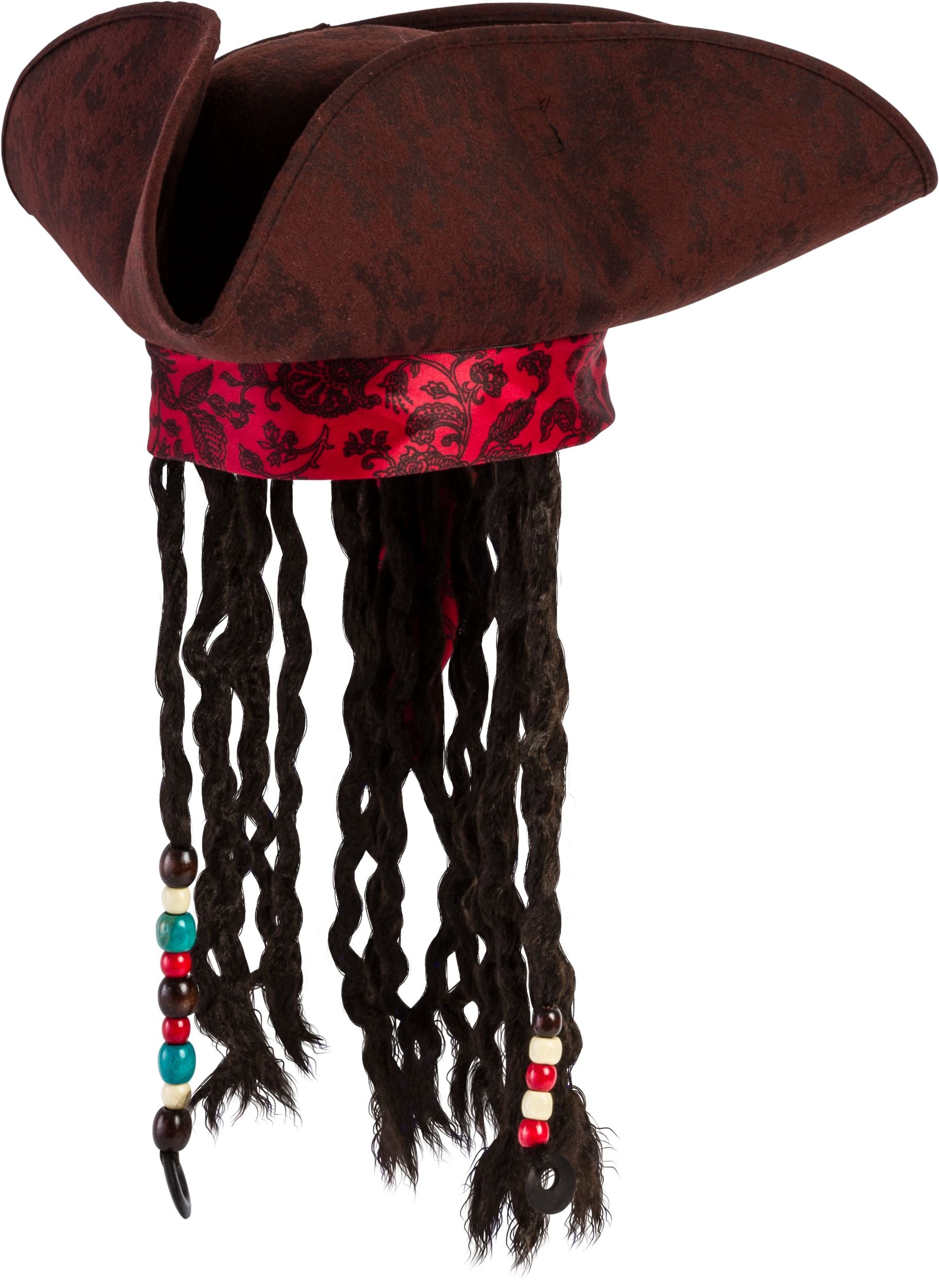 Pirates of the Caribbean Party Hat with Braids