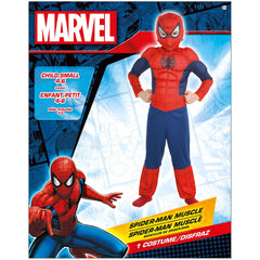Disney Marvel Spider-Man Padded Jumpsuit, Mask, Assorted Sizes
