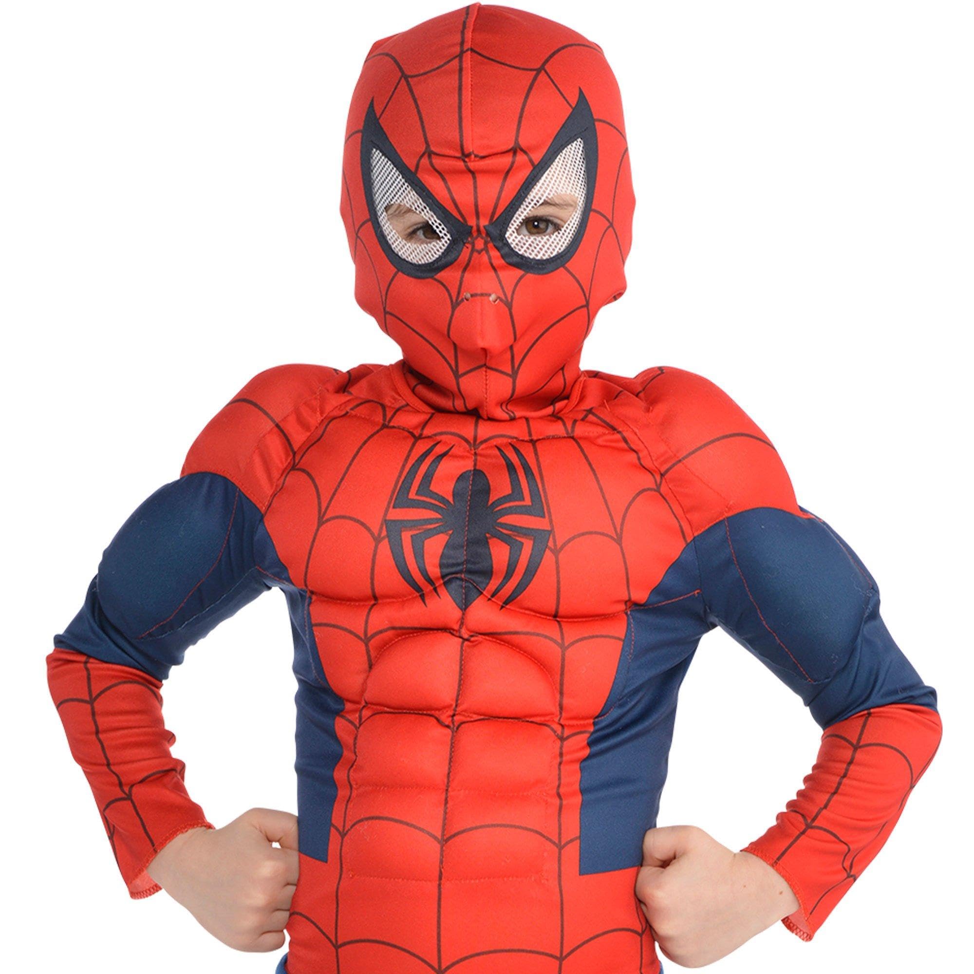 Disney Marvel Spider-Man Padded Jumpsuit, Mask, Assorted Sizes