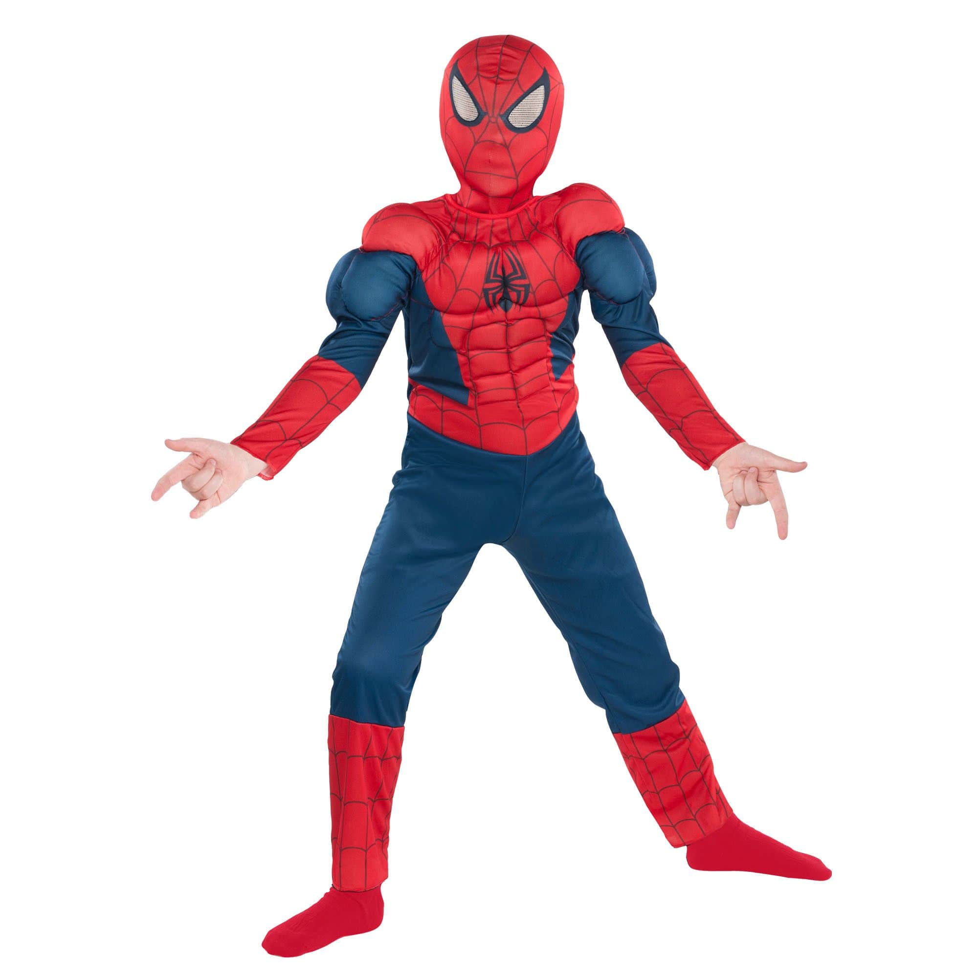 Disney Marvel Spider-Man Padded Jumpsuit, Mask, Assorted Sizes