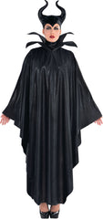 Women's Disney Sleeping Beauty Maleficent Black Dress with Headband, Assorted Sizes