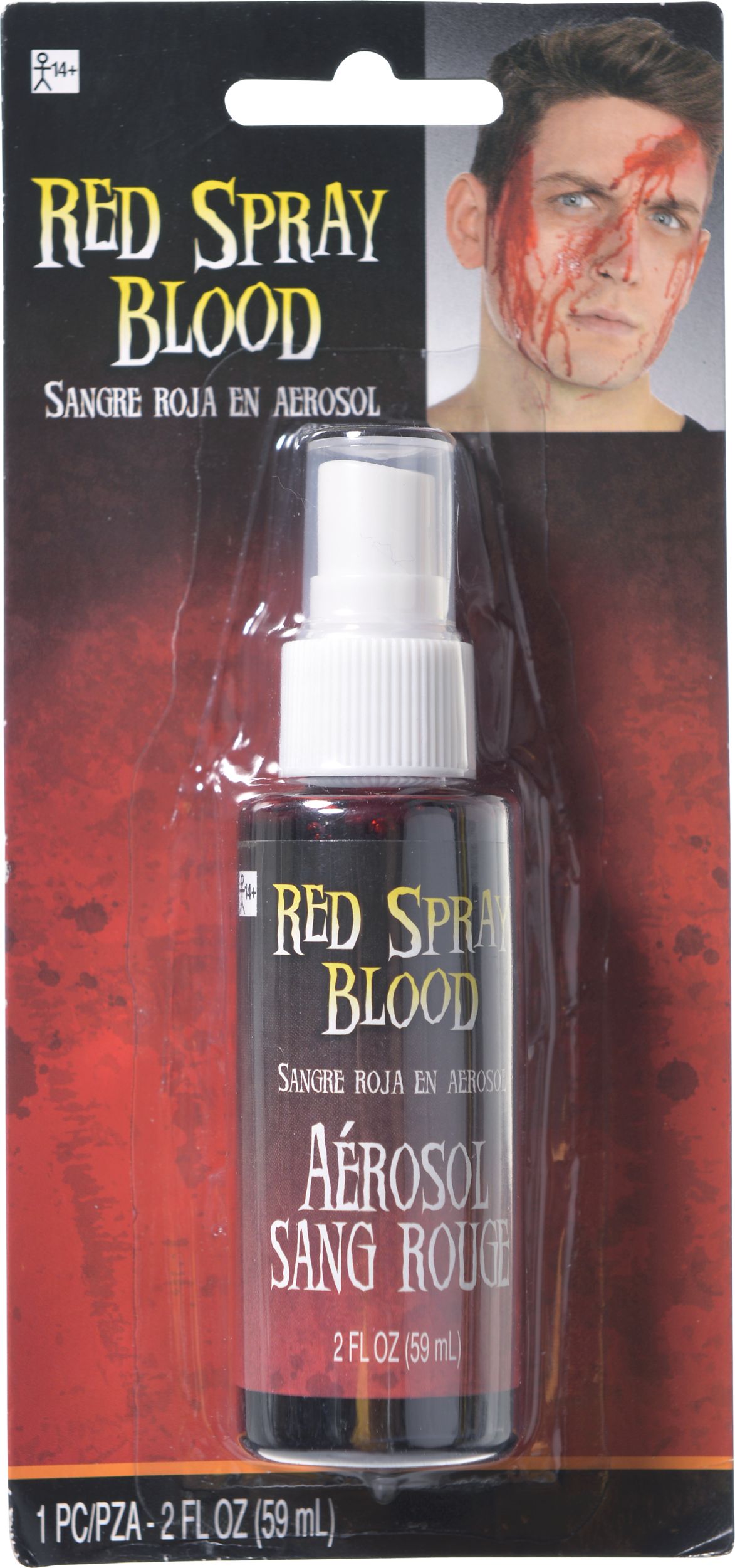 Fake Blood Spray, Red, 2-oz