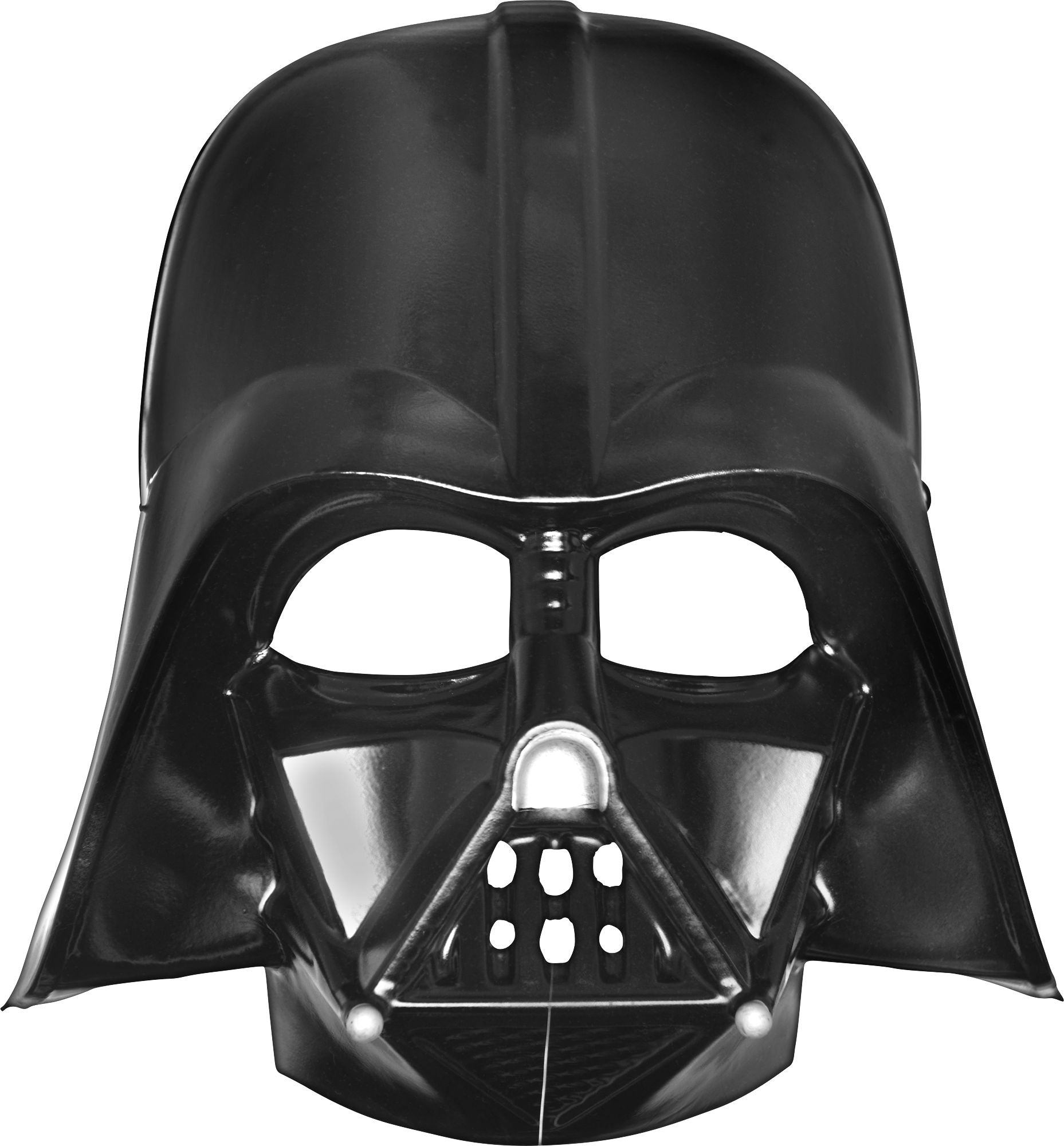 Star Wars Darth Vader Plastic Mask, Black, One Size
