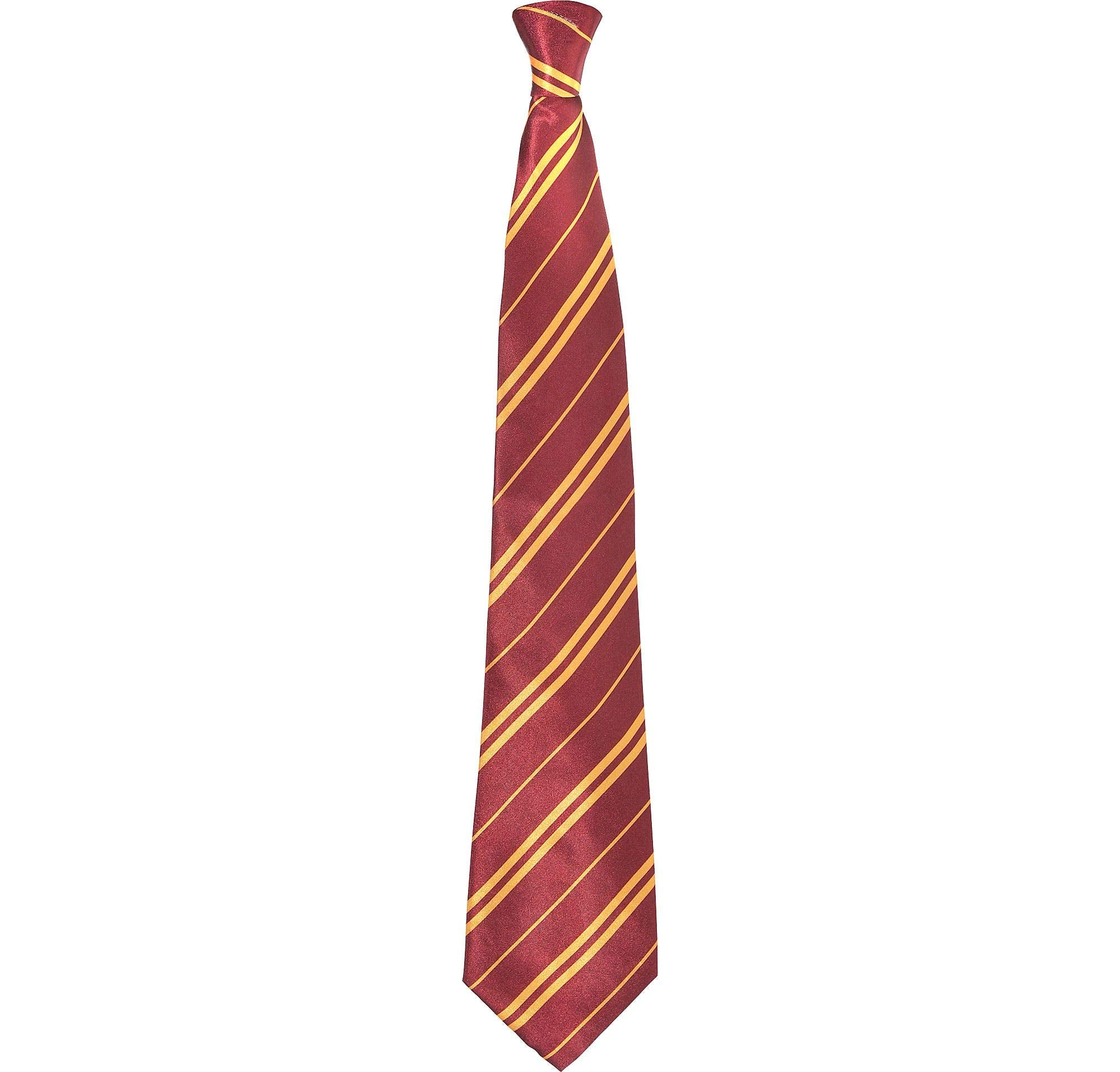 Harry Potter Gryffindor Tie, Red/Yellow Striped, One Size