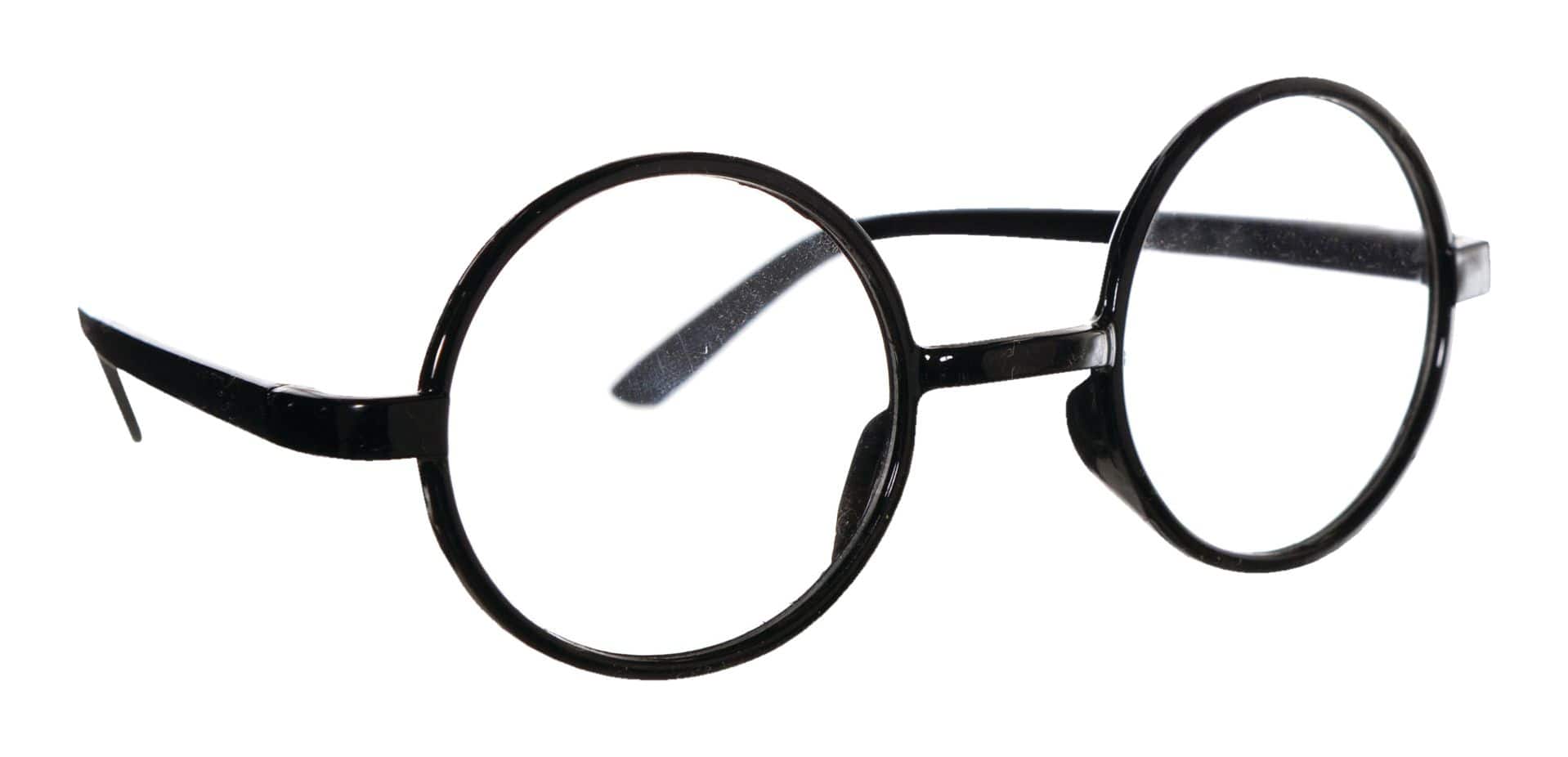 Harry Potter Round Eyeglasses, Black, One Size