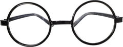Harry Potter Round Eyeglasses, Black, One Size