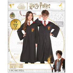 Kids' Harry Potter Gryffindor Robe, Red/Black, Assorted Sizes