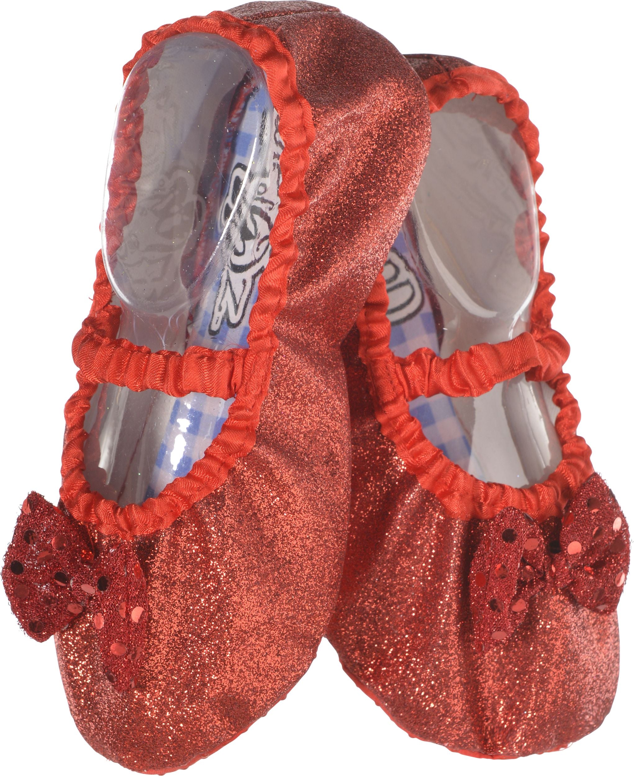 Wizard of Oz Dorothy Glitter Slipper Shoes, Red, 7-inch