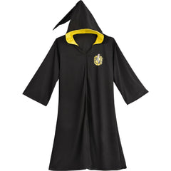 Kids' Harry Potter Hufflepuff Robe, Yellow/Black, Assorted Sizes