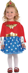 Infant DC Wonder Woman Diana Prince Red/Blue Dress, Assorted Sizes
