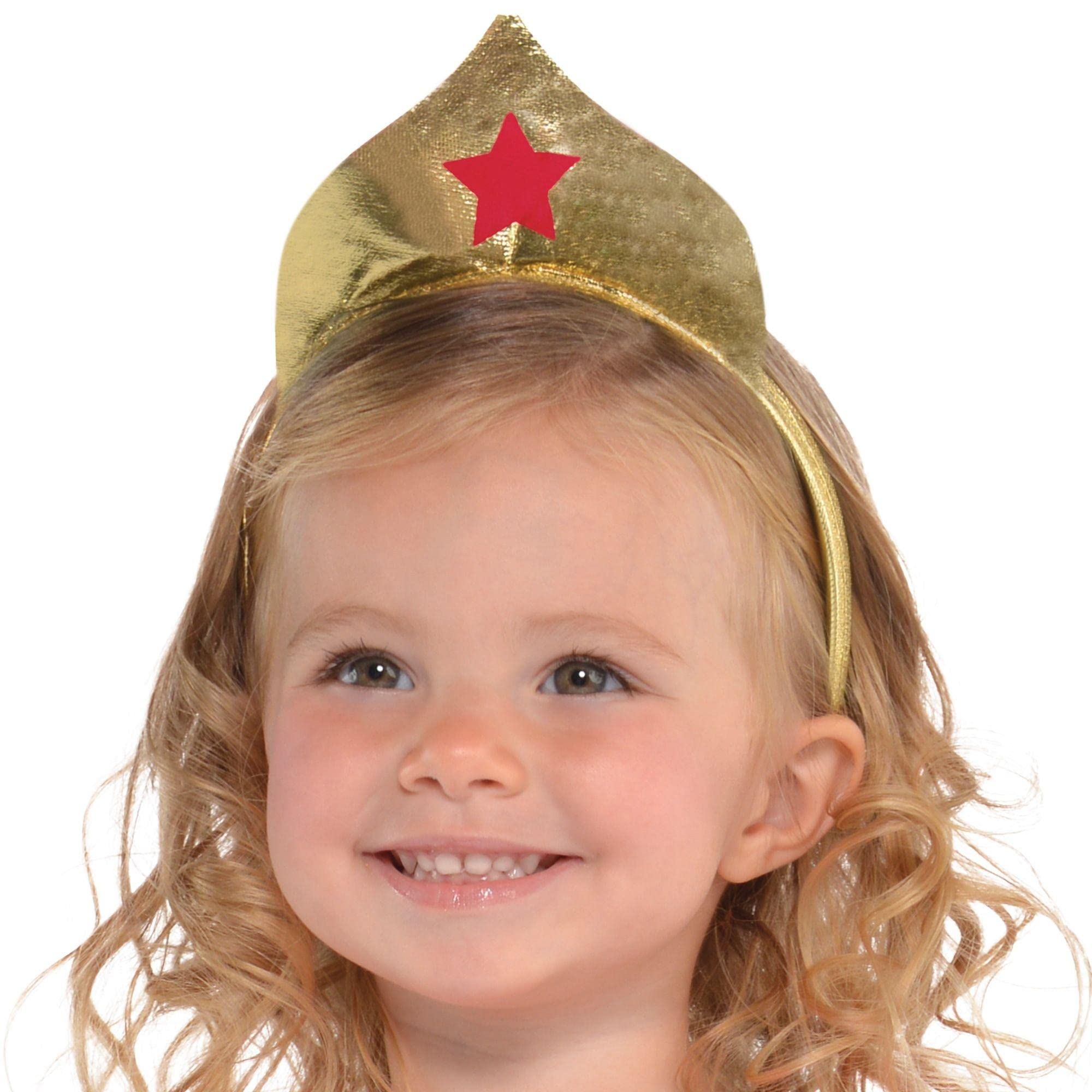 Infant DC Wonder Woman Diana Prince Red/Blue Dress, Assorted Sizes