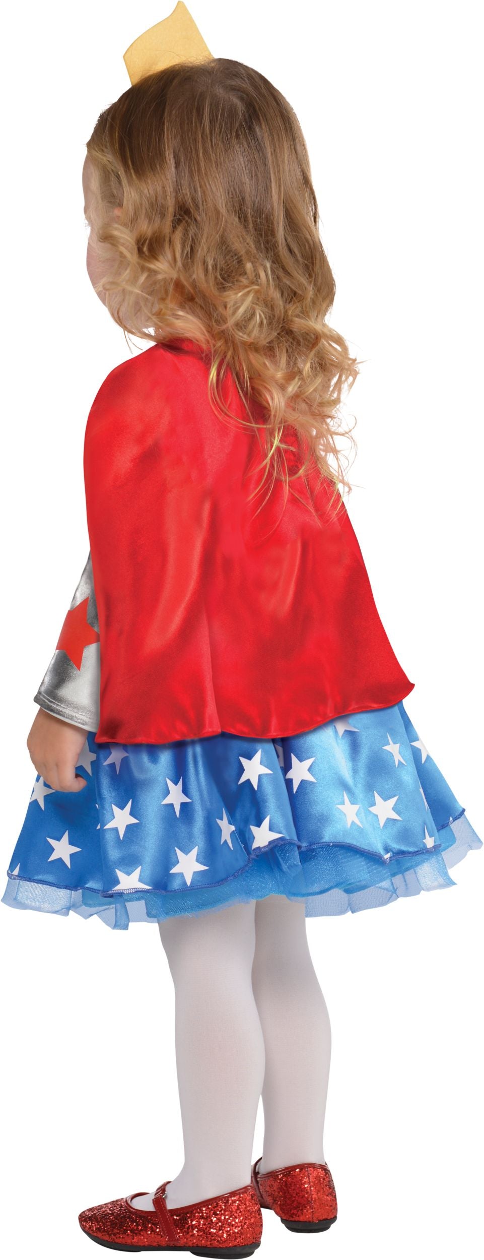 Infant DC Wonder Woman Diana Prince Red/Blue Dress, Assorted Sizes