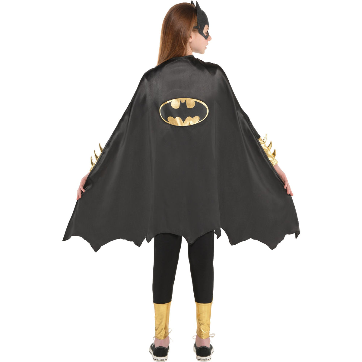 Batgirl Black and Gold Cape - DC Comics Costume Accessory