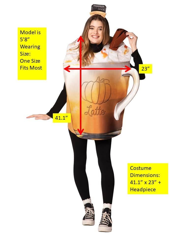 Men's Pumpkin Spice Latte Costume