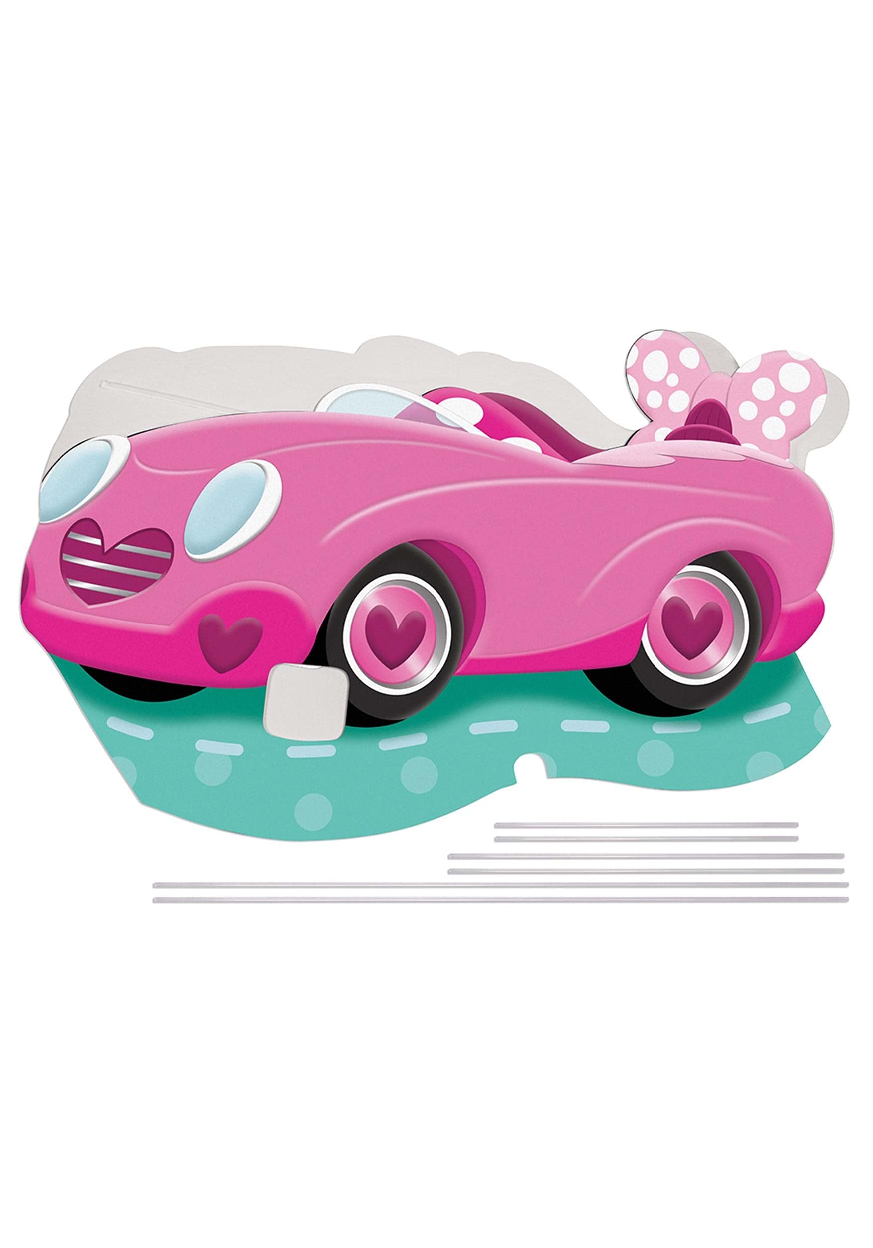 Adaptive Pink Minnie Wheelchair Cover Costume Accessory