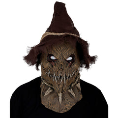 Creepy Possessed Scarecrow Mask