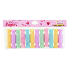 Sweet Candy-Shaped Highlighters - 12 Pack